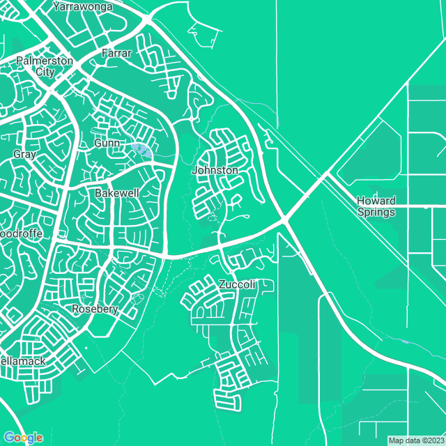 Map showing the location of Johnston Developers in Johnston, NT 832