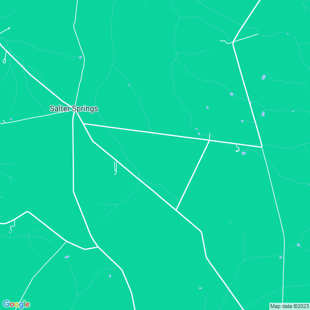 Map showing the location of Robins Crossing in Salter Springs, SA 5401