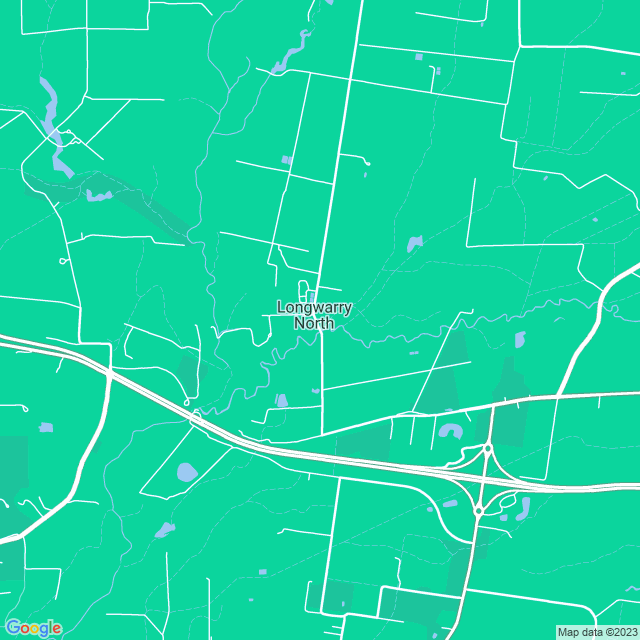 Map showing the location of Pearson in Longwarry North, VIC 3816
