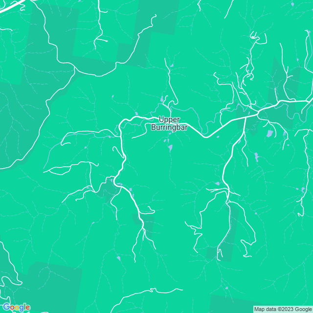 Map showing the location of Plumtree Farm in Upper Burringbar, NSW 2483