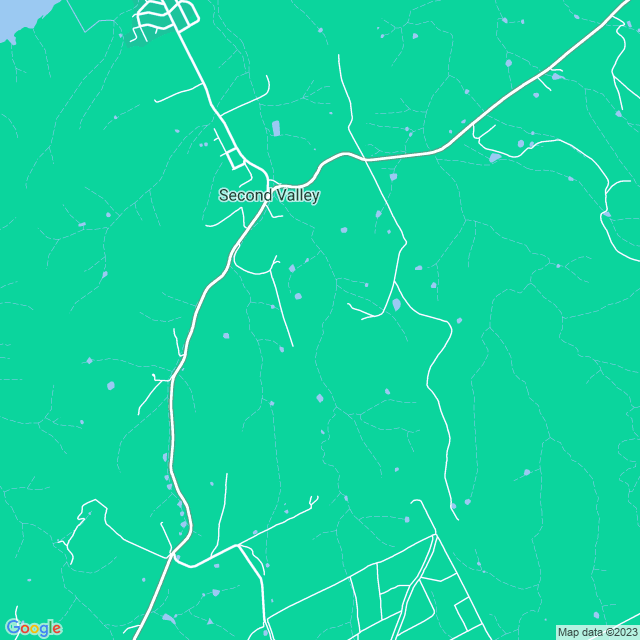 Map showing the location of Leonards Mill in Second Valley, SA 5204