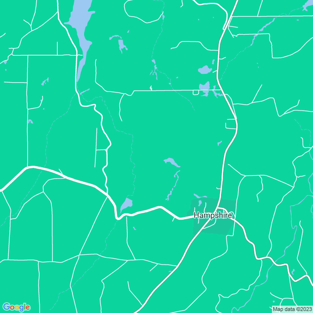 Map showing the location of RMB Electrical in Hampshire, TAS 7321