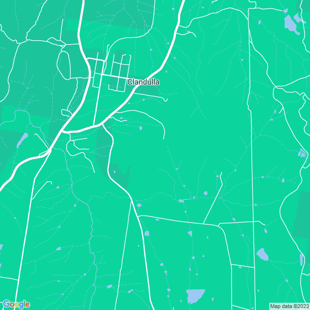 Map showing the location of Chris Morley in Clandulla, NSW 2848