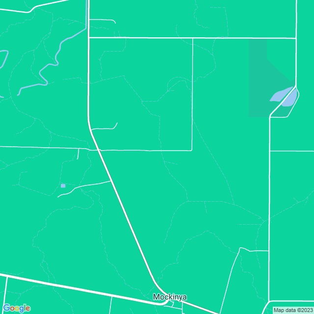 Map showing the location of McGennisken A J in Mockinya, VIC 3401
