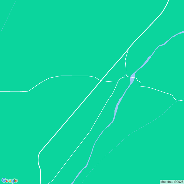 Map showing the location of Kooline Station in West Lyons River, WA 6705