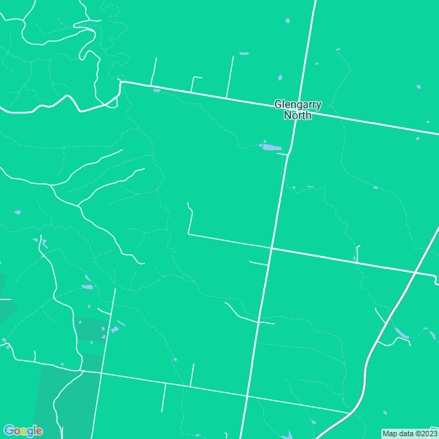 Map showing the location of Narkoojee in Glengarry North, VIC 3854