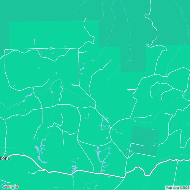 Map showing the location of Bridge Out in West Takone, TAS 7325