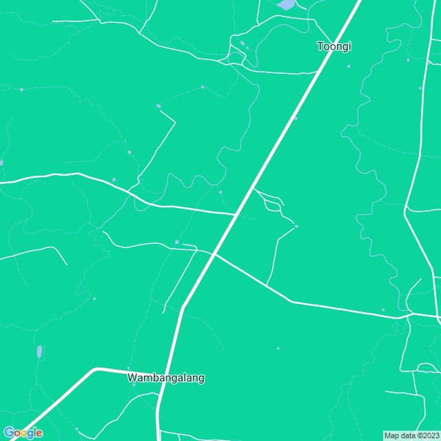 Map showing the location of Pack E A & I M in Toongi, NSW 2830