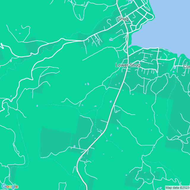 Map showing the location of Greg Clark Builder in Lower Snug, TAS 7054