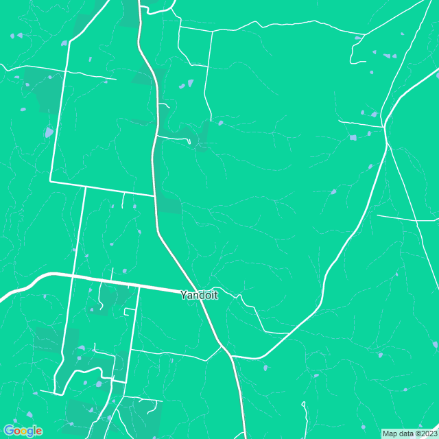 Map showing the location of Yandoit Primary School in Yandoit, VIC 3461
