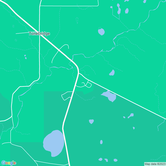 Map showing the location of Perup: Natures Guesthouse in Tonebridge, WA 6244