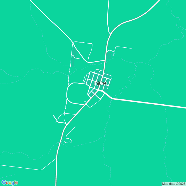 Map showing the location of Shell in Injune, QLD 4454