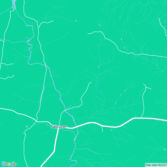 Map showing the location of Misty Glen Horses in Falconer, NSW 2365