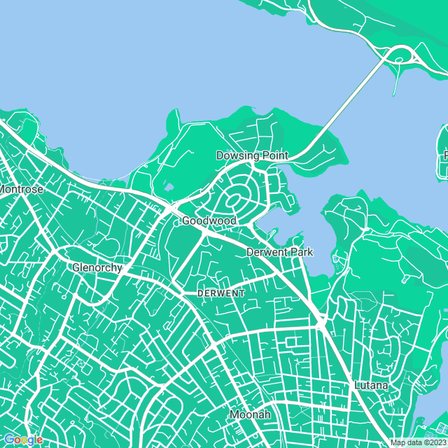 Map showing the location of Scherzic Pty Ltd in Goodwood, TAS 7010