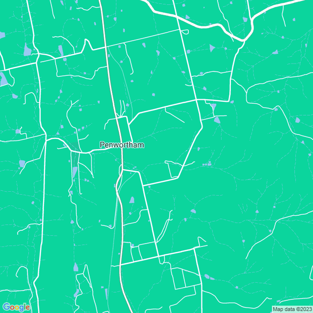 Map showing the location of Trevalia Accommodation in Penwortham, SA 5453