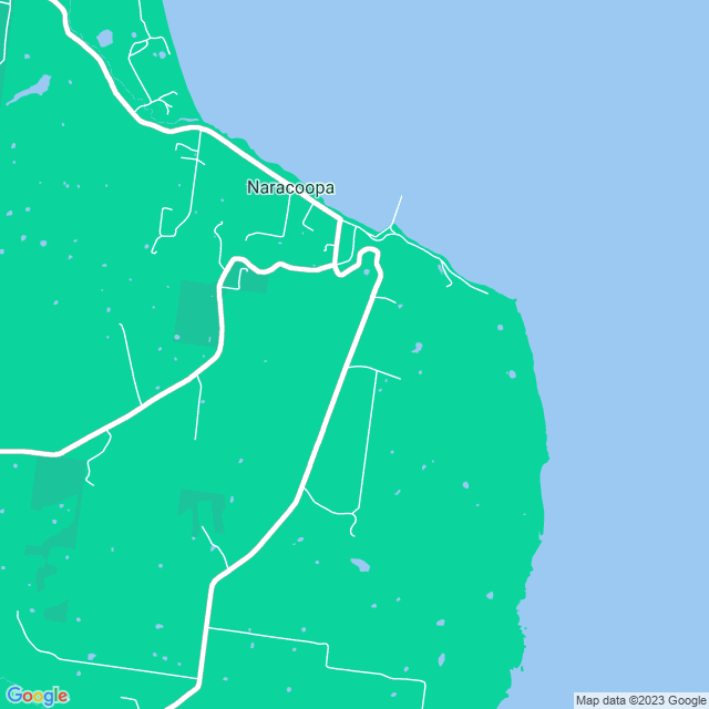 Map showing the location of Baudins Accommodation in Naracoopa, TAS 7256