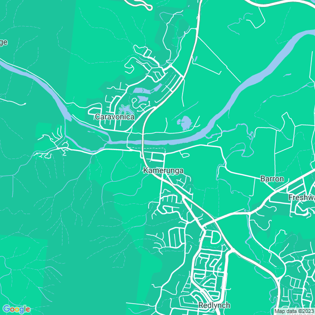 Map showing the location of Pingau Pty Ltd in Kamerunga, QLD 4870