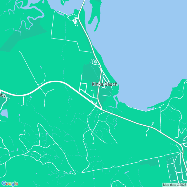 Map showing the location of Nmq Engineering Pty Ltd in Kinka Beach, QLD 4703