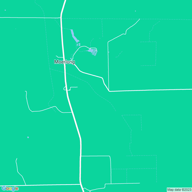 Map showing the location of Petes Fish Farm in Moerlong, SA 5278
