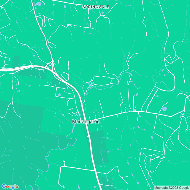 Map showing the location of Lithgow Correctional Centre in Marrangaroo, NSW 2790