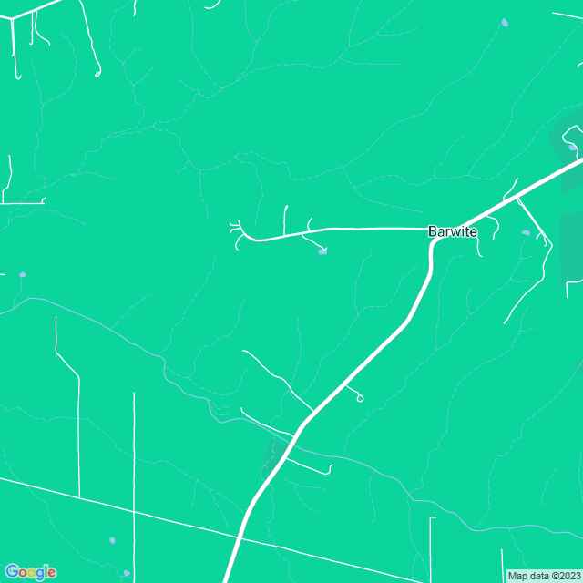 Map showing the location of Binzer in Barwite, VIC 3722