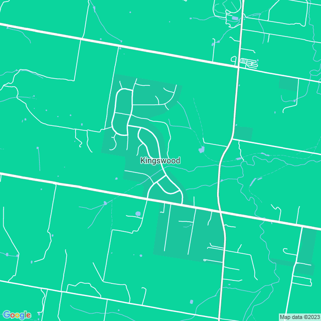 Map showing the location of Trinity Ranch in Kingswood, NSW 2340