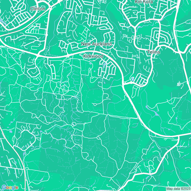 Map showing the location of Forest Springs in Kirkwood, QLD 4680