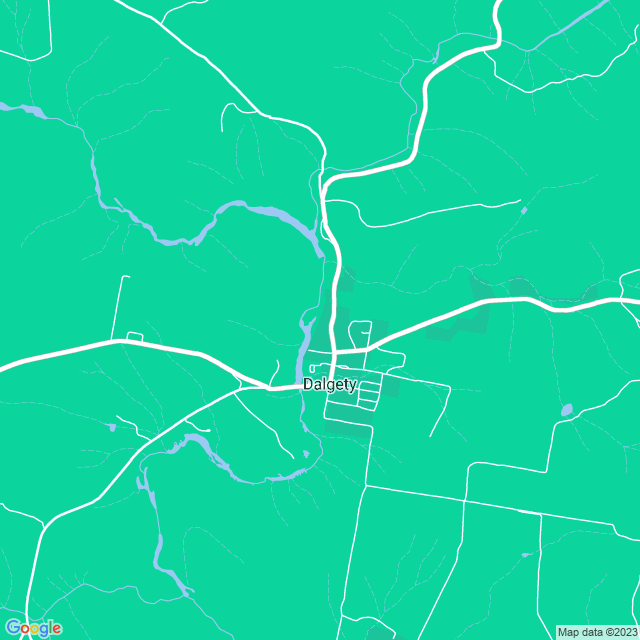 Map showing the location of Snowy River Constructions in Dalgety, NSW 2628
