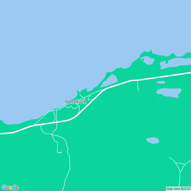 Map showing the location of Narrung Ferry in Poltalloch, SA 5259
