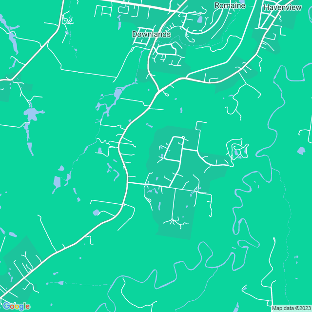 Map showing the location of Ferguson Malcolm in Romaine, TAS 7320