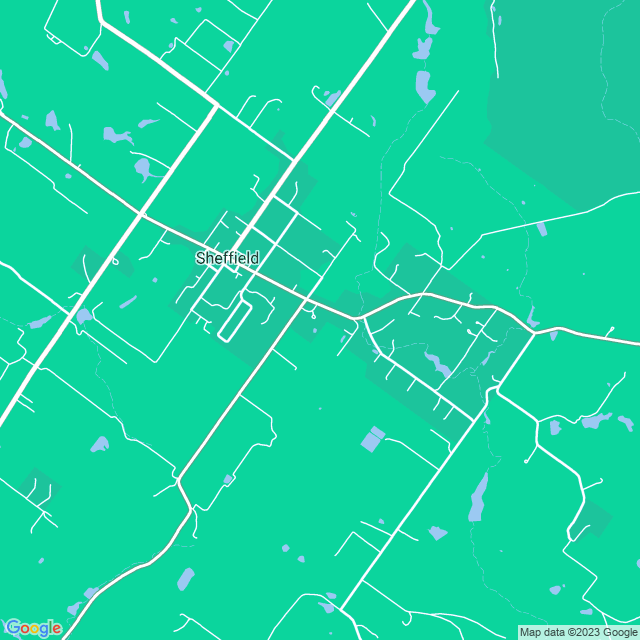 Map showing the location of Tinker Mechanical in Sheffield, TAS 7306