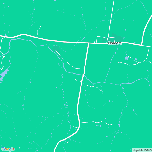 Map showing the location of A K Mann in Elsmore, NSW 2360