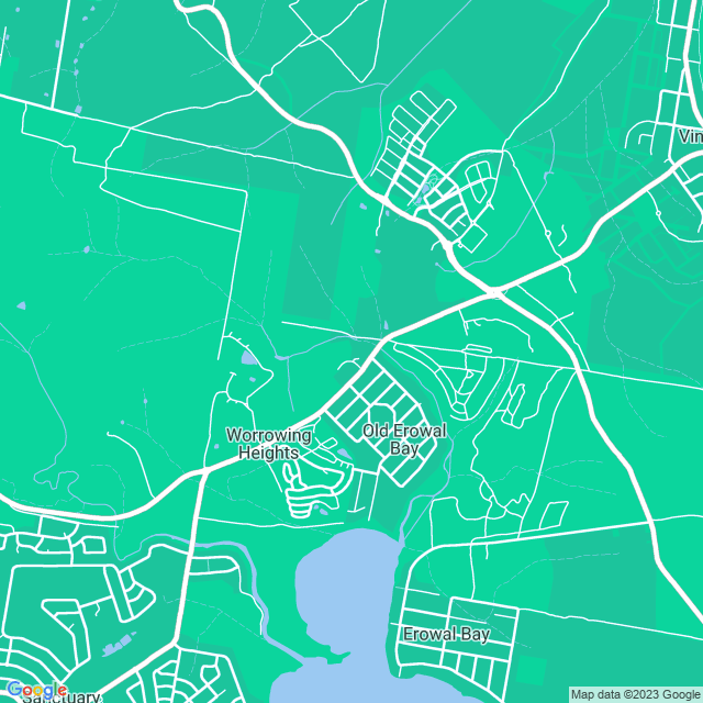 Map showing the location of Danielle Schellnegger in Worrowing Heights, NSW 2540