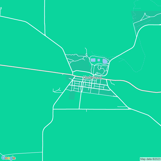 Map showing the location of Underbool Primary School in Underbool, VIC 3509