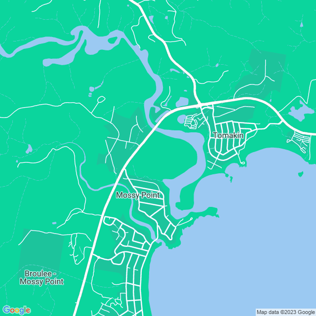 Map showing the location of One Design Drafting in Mossy Point, NSW 2537