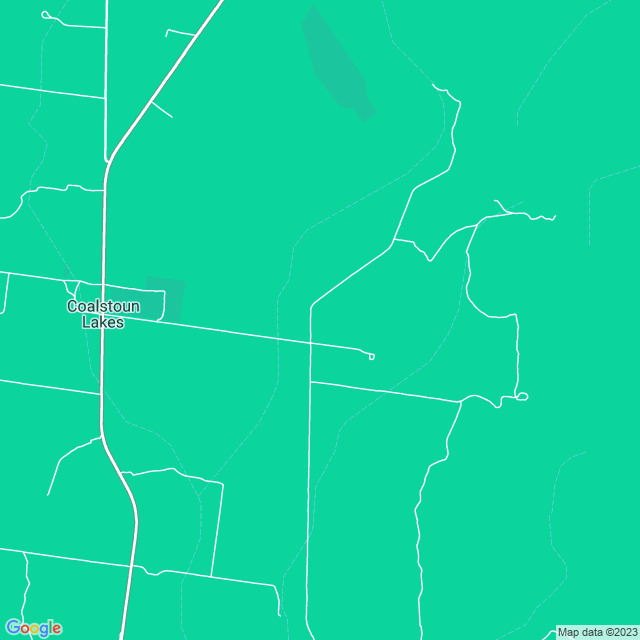 Map showing the location of Powell W M in Coalstoun Lakes, QLD 4621