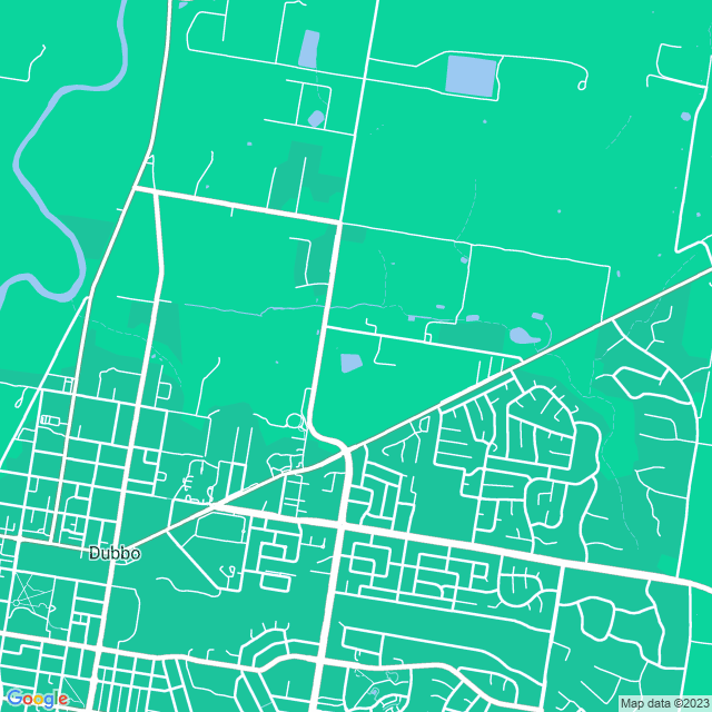 Map showing the location of Glenn Healey Constructions in Dubbo East, NSW 2830