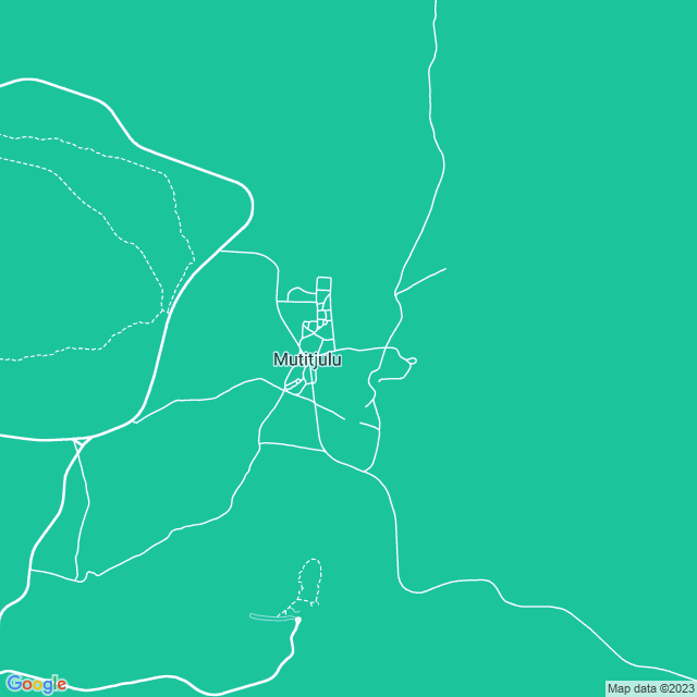 Map showing the location of Amata CFS in Mutitjulu, NT 872