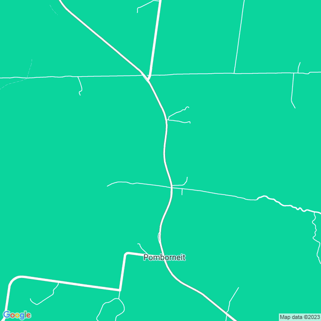 Map showing the location of Harrison E R & M C in Pomborneit, VIC 3260