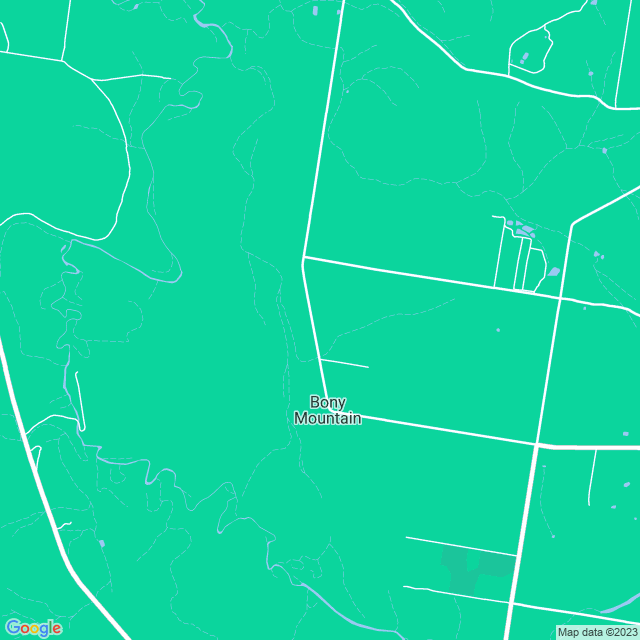 Map showing the location of Banbridge in Bony Mountain, QLD 4370