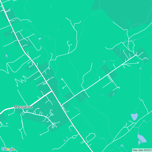 Map showing the location of Chandler in Mangalore, TAS 7030