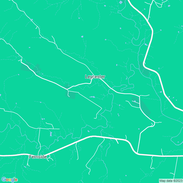 Map showing the location of Mackellar Range Coffee in Leycester, NSW 2480