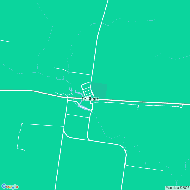 Map showing the location of Drillham Primary in Drillham, QLD 4424