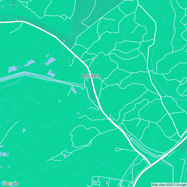 Map showing the location of Bush Haven in Balickera, NSW 2324