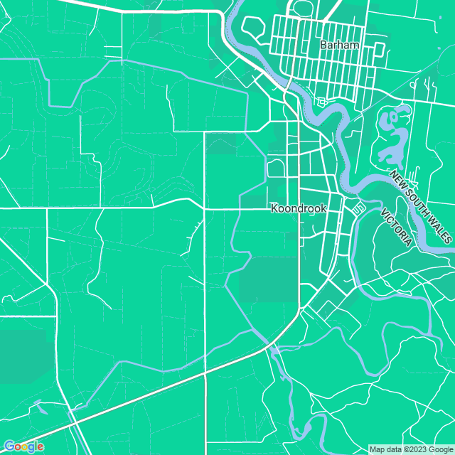 Map showing the location of Chris Bowen Computers in Koondrook, VIC 3580