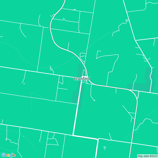 Map showing the location of Crawford State School in Crawford, QLD 4610