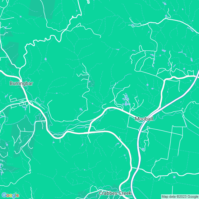 Map showing the location of Utopian Design in Mooball, NSW 2483