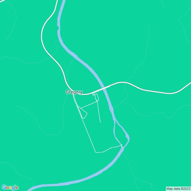 Map showing the location of Clean Gutter in Victoria River, NT 852