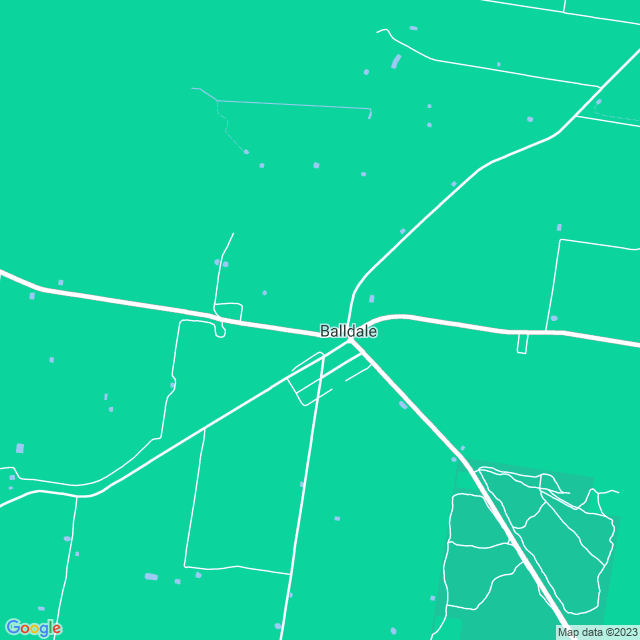 Map showing the location of Balldale Hotel in Balldale, NSW 2646