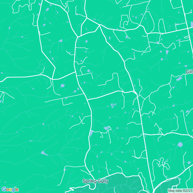 Map showing the location of Gullyway in Spring Gully, SA 5453